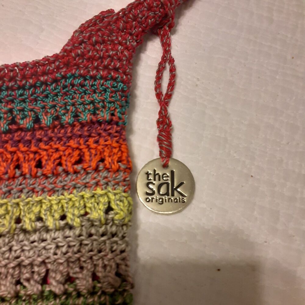 The Sak Woven Shoulder Handbag Summer Vibes - Picture 4 of 6